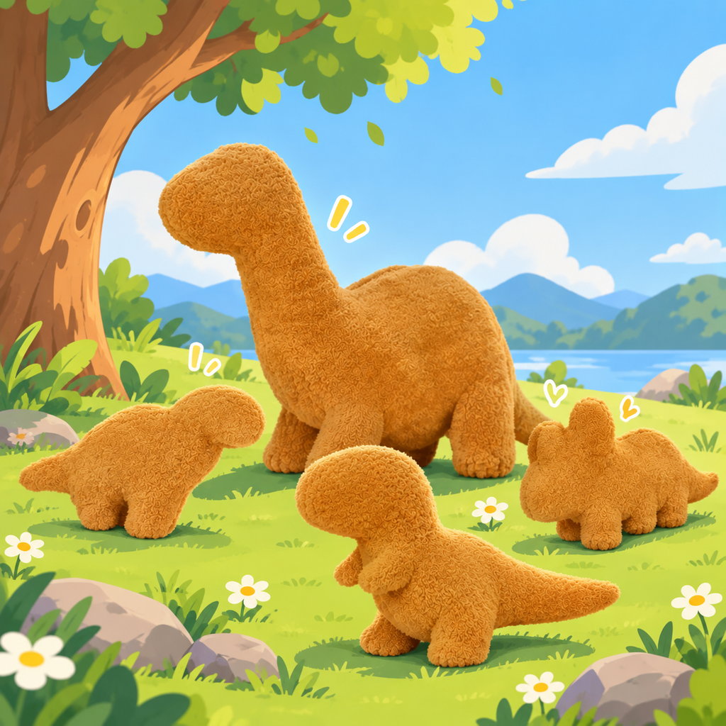 Dino Nuggies™ Plush Set (4pcs)🦖