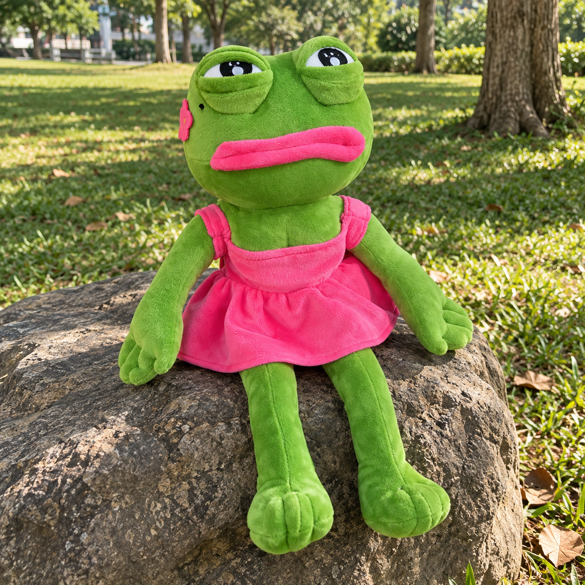 PEPE Plush - Girl Edition