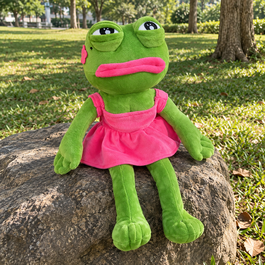 PEPE Plush - Girl Edition